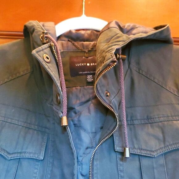 LUCKY BRAND, Jacket Army Style! Size S,  NWOT! - Picture 11 of 13